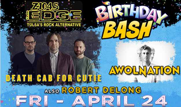 Z104.5 Birthday Bash<br>Starring:Death Cab For Cutie